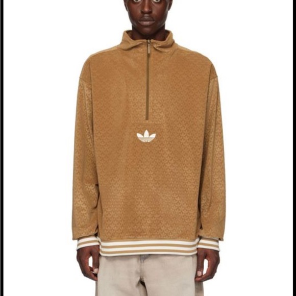 Adidas Original adicolor 70s unisex velour fleece top limited edition - Picture 4 of 12